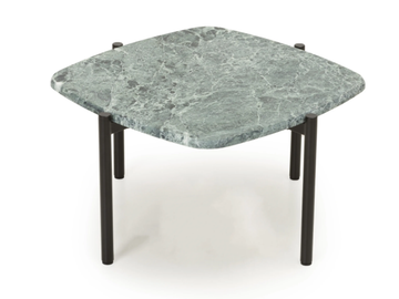 BLADE COFFEE - Low square marble coffee table by True Design - view 3
